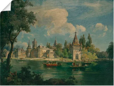 Produktbild von ARTland Poster Schloss Laxenburg Größe: 60x45 cm