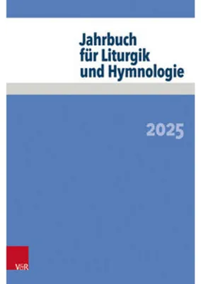 Obrázok produktu pre Jahrbuch für Liturgik und Hymnologie