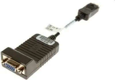 Produktbild von HP 603250-001, 0,2 m, DisplayPort, VGA (D-Sub), Schwarz, Männlich/Weiblich