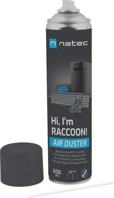 Immagine prodotto di NATEC Sprężone powietrze do czyszczenia Raccoon Air 600 ml