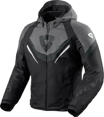Image de Veste textile Revit Quantum 3 H2O noir / gris S