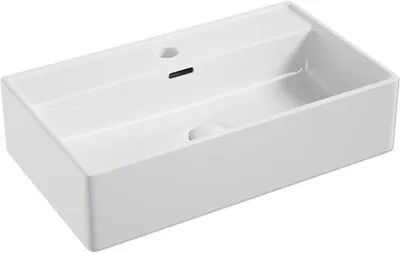 Obrázek produktu pro Umyvadlo form & style Makira 54,5 x 31,5 cm lesklá bílá