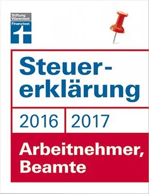 Produktbild von Steuererklärung 2016/2017 - Arbeitnehmer, Beamte
