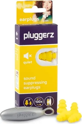 Produktbild von Pluggerz earplugs quiet Erwachsene & Kids 2X2 St