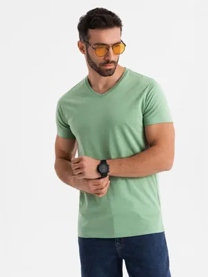 Obrázok produktu pre Ombre Clothing Pánske tričko s krátkym rukávom Mario zelená M