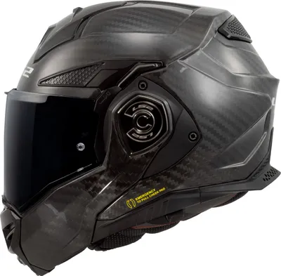 Obrázok produktu pre LS2 FF901 ADVANT X CARBON, prilba s otváracou bradou – čierna – veľkosť 61/62 = XL