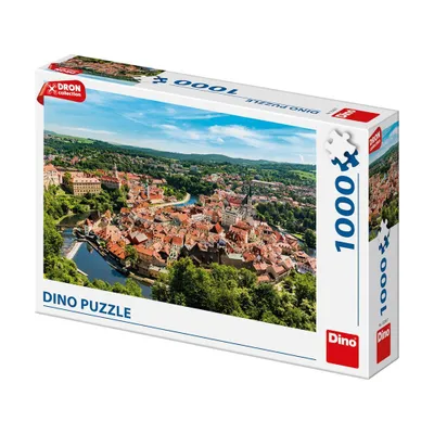 Immagine prodotto di Dino Toys 532687 Puzzle della collezione Drone di Krumlov Ceca, 1000 pezzi