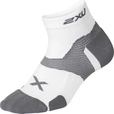 Produktbild von 2xu Vector Cushion 1/4 Crew Socken Weiß EU 35-37 1/2 Herren Weiß EU 35-37 1/2