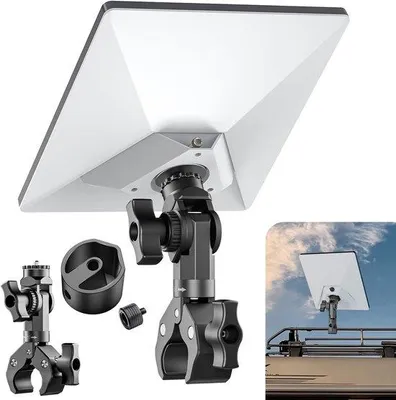 Produktbild von Starlink-Mini-Halterung – Aluminium mit Klemme