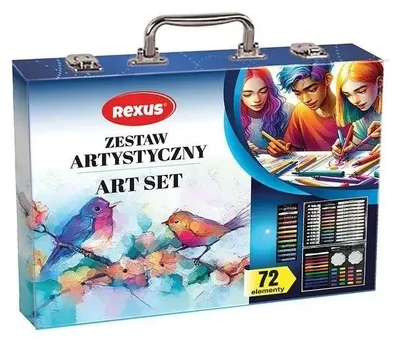 Produktbild von Zestaw artystyczny w walizce 72 elementy