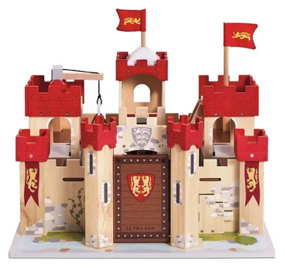 Zdjęcie produktu dla Le Toy Van Lionheart Wooden Castle, Akcja/Przygoda, 3 lat(a), Wielobarwny, Drewno
