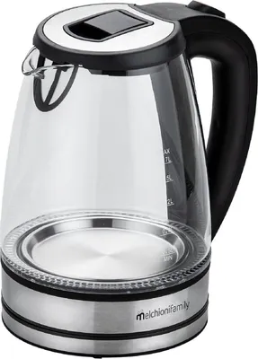 Obrázok produktu pre Rýchlovarná kanvica Melchioni MR Boil 1,7 l 2200 W čierna, transparentná