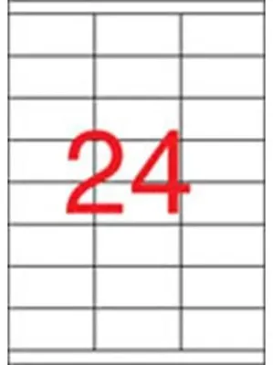 Productafbeelding van APLI etiketten, 70 x 33,8 mm, wit, A4-formaat, 100 vel, 70 mm, 33,8 mm, 312 x 221 x 22 mm