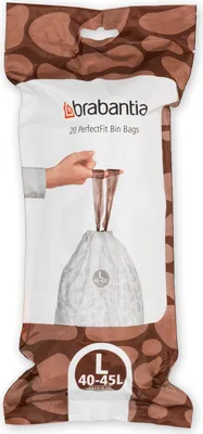 Obrázok produktu pre Brabantia BRABANTIA atkritumu tvertņu maisiņi  40-45 l  (L) (20 gab) 138607