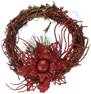 Produktbild von Weihnachtsdekoration – rote Krone