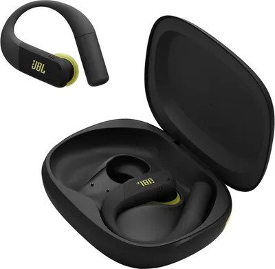 Produktbild von JBL Endurance Peak 4 In-Ear-TWS-Sport-Kopfhörer BT ANC, IP68, Schwarz/Limette