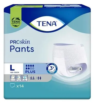 Immagine prodotto di Intimo assorbente, taglia L, 14 pezzi