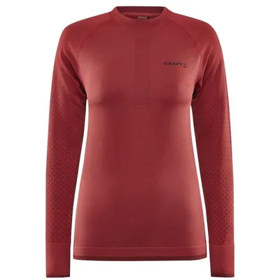 Obrázek produktu pro Triko Craft ADV Warm Intensity LS - dámské, dlouhý, červená - Velikost S