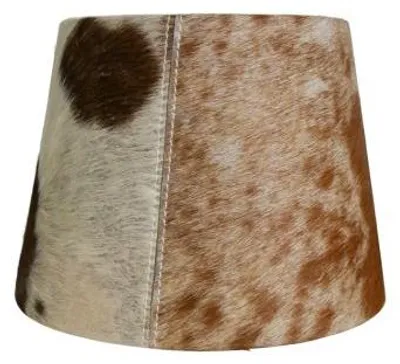 Productafbeelding van Mars & More lampenkap, koeienprint, bruin/wit, 20 cm