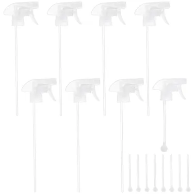 8er-Set Sprühköpfe 360° aus Kunststoff, 17 cm, universell