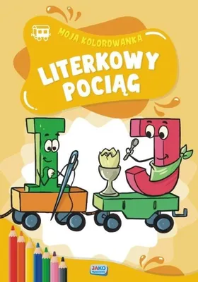 Image de Kolorowanka edukacyjna Literkowy pociąg dla dzieci