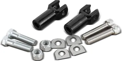 Immagine prodotto di Supporto pedana passeggero per Harley Davidson Softail 00-06 nero