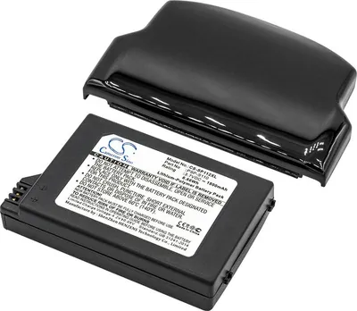 Obrázek produktu pro TECHTEK Baterie kompatibilní s [Sony] Lite, PSP 2th, PSP-2000, PSP-3000, PSP-3001, PSP-3004, PSP-3008, Slim nahrazuje PSP-S110