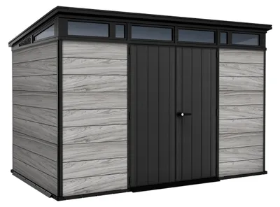Obrázok produktu pre Záhradný domček Pent Signature, rozmer 11 × 7, farba Storm Grey