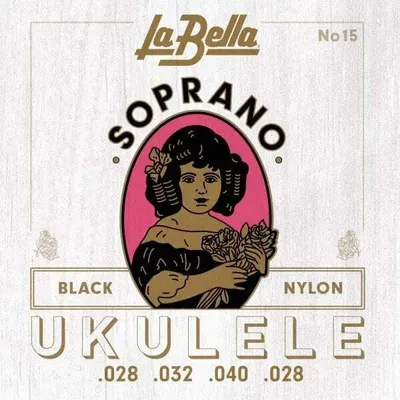 Produktbild von La Bella 15 Saiten für Sopran-Ukulele
