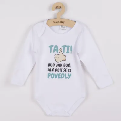 Zdjęcie produktu dla Body z nadrukiem New Baby Daddy, rozmiar 86 (12-18m)