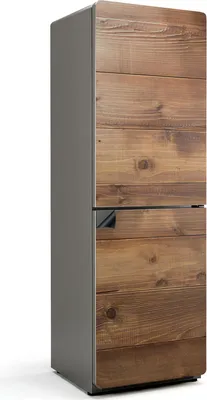 Zdjęcie produktu dla Drewniane tablice w układzie - Magnetyczna osłona lodówki - Magnetyczna folia dekoracyjna do kuchni - Magnetyczna dekoracja lodówki - Samoprzylepna tablica magnetyczna - Folia magnetyczna na drzwi lodówki - 60x180 cm