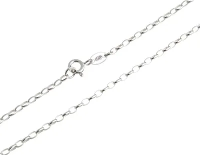 Produktbild von SILBERKETTEN STORE Erbskette 2,3mm - 925 Silber, Länge wählbar von 38-100cm - 50cm