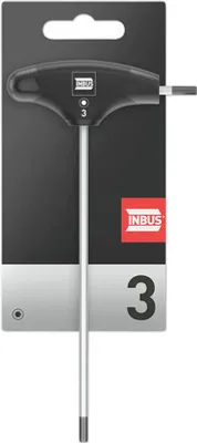 Produktbild von INBUS® 70068 T-Griff Schraubendreher 3mm, mit HybridTouch