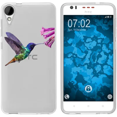 Produktbild von PhoneNatic Case kompatibel mit HTC Desire 825 Silikon-Hülle Vektor Tiere M3