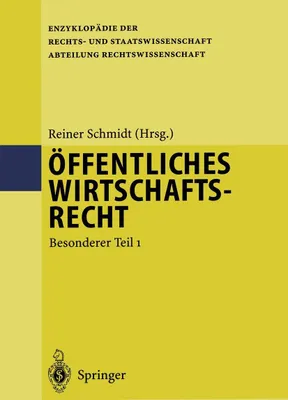 Produktbild von Öffentliches Wirtschaftsrecht