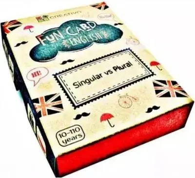 Produktbild von Fun Card English Singular vs Plural - Paweł Dwornik (Spiele, Bildungsprodukte auf Englisch)