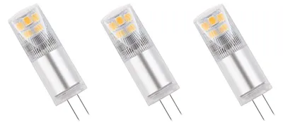 Productafbeelding van Spectrum LED Insteeklamp G4 Helder - 2.5W 270lm 3000K - Warmwit - Vervangt 27W - 12V - 3 stuks