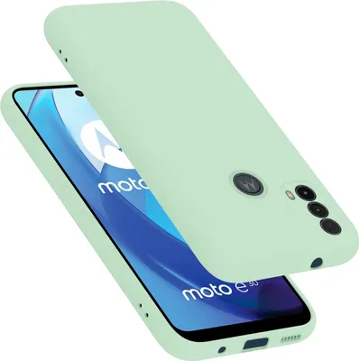 Produktbild von Cadorabo Schutzhülle für Motorola MOTO E20 / E30 / E40 Hülle in Grün Handyhülle Case Cover TPU Etui