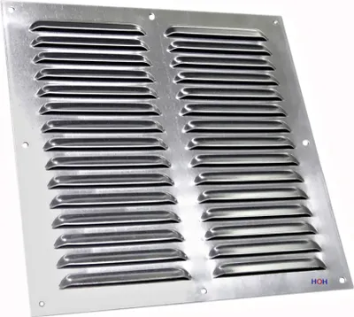 Produktbild von Lüftungsgitter LG-3030 A Zuluft Abluftgitter Alu F1 300 x 300mm