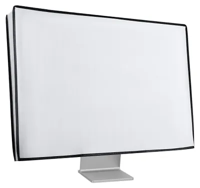 Produktbild von kwmobile Schutzhülle kompatibel mit 20-22" Monitor - Hülle PC Bildschirm - Computer Cover Case - Weiß