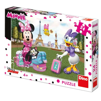 Obrázek produktu pro Minnie v Paříži: puzzle 24 dílků