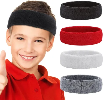 Produktbild von Atletische Stirnbänder für Kinder - Schweißbänder für Sport & Basketball