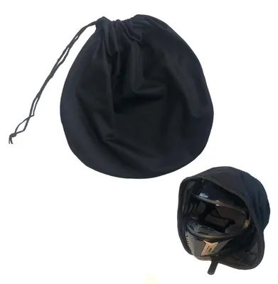 Produktbild von Helmbeutel Universal Helmtasche Kordelzug Rucksack 52 x 46 cm Nylon