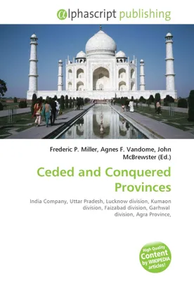 Produktbild von Ceded and Conquered Provinces
