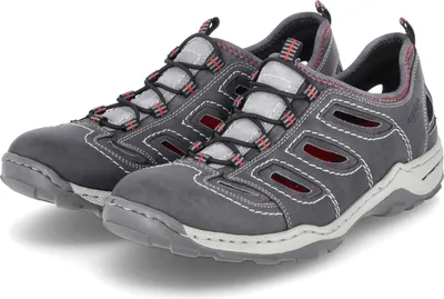 Produktbild von Rieker  Herrenschuhe Slipper Grau Freizeit