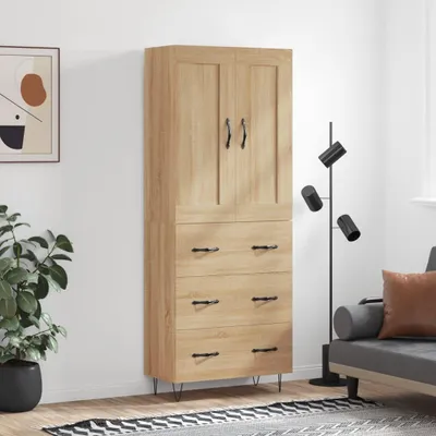 Zdjęcie produktu dla vidaXL Deska wysoka dąb sonoma 69,5x34x180 cm Materiał drewnopochodny