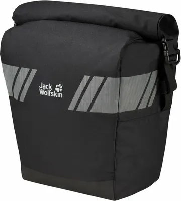 Zdjęcie produktu dla Jack Wolfskin Rack Torba na bagażnik Black 22 L