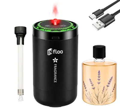 Produktbild von INfloo C5 MAX Kabelloser Auto Duftdiffusor USB-C RGB Projektor 5 Modi