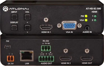 Produktbild von Atlona AT-HD-SC-500 HD Video Scaler für HDMI and VGA Signals