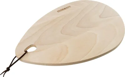 Image de Planche à découper ovale en bois19 x 28 cm Fackelmann Nature
